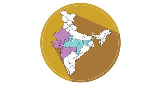 Western and Central States of India
