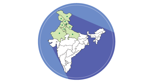 Cities in Northern India